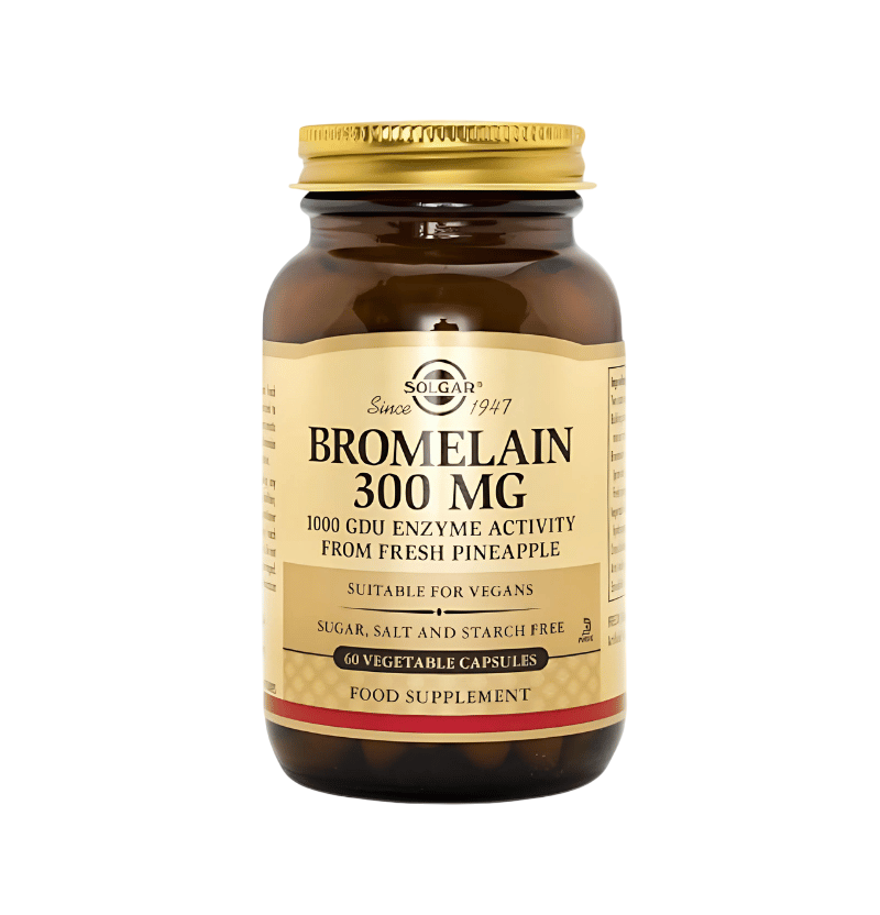 Solgar Bromelain 300mg 60 Kapslar