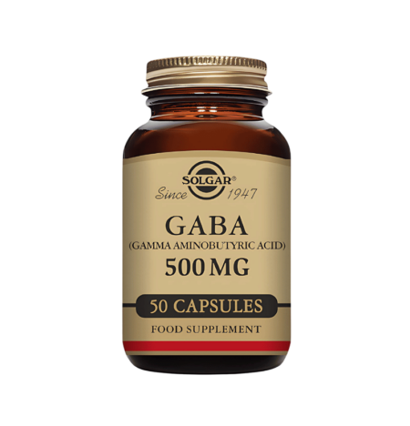 Solgar GABA 500mg 50 Kapslar