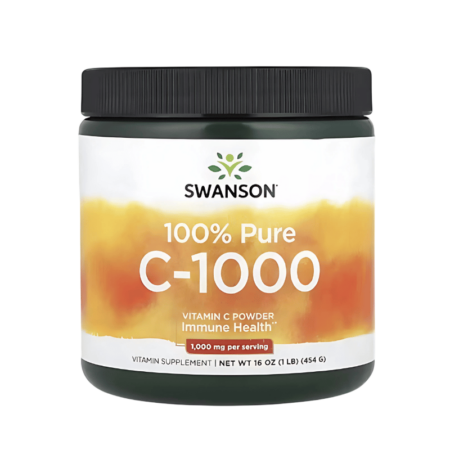 Swanson 100% Pure Vitamin C 454g - Pulver
