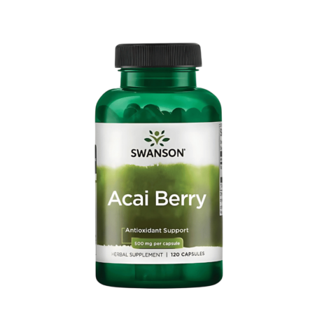 Swanson Acai Berry 500mg 120 Kapslar