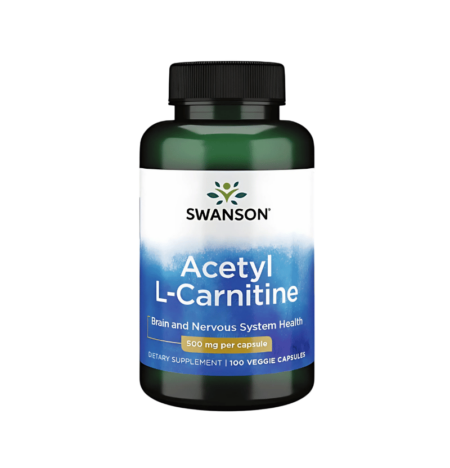Swanson Acetyl L-Carnitine 500mg 100 Kapslar