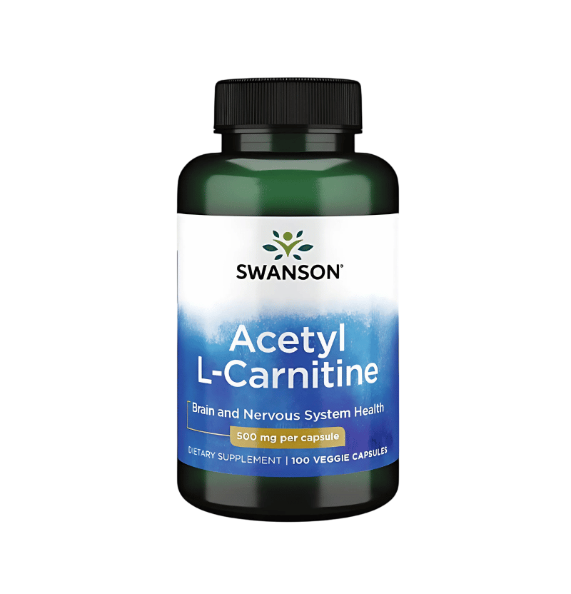 Swanson Acetyl L-Carnitine 500mg 100 Kapslar