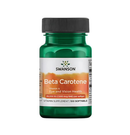 Swanson Beta Carotene 100 Kapslar