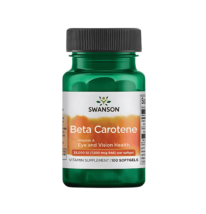 Swanson Beta Carotene 100 Kapslar