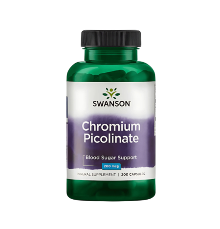 Swanson Chromium Picolinate 200mcg 200 Kapslar