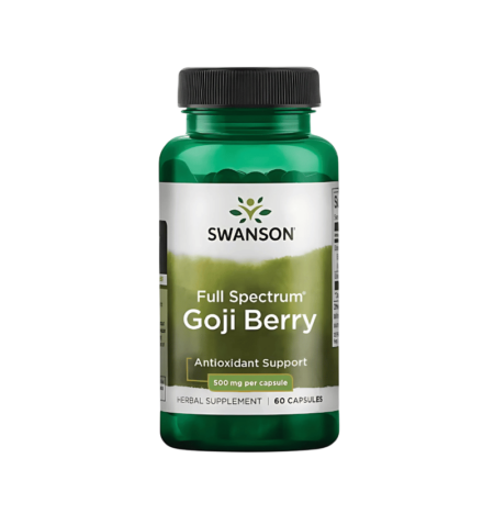 Swanson Goji Berry 500mg 60 Kapslar