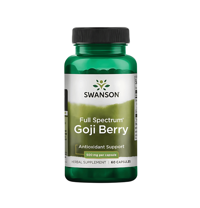Swanson Goji Berry 500mg 60 Kapslar