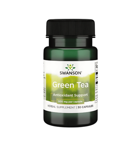 Swanson Green tea 500mg 30 Kapslar