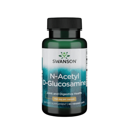 Swanson N-Acetyl-D-Glukosamin (NAG) 750mg 60 Kapslar