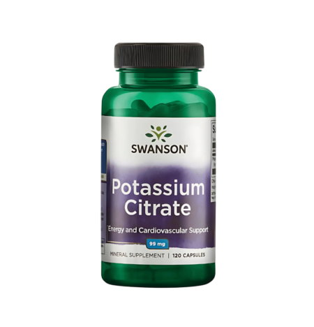 Swanson Potassium Citrate 99mg 120 Kapslar