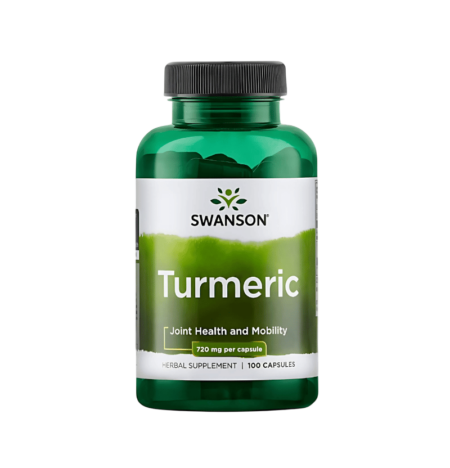 Swanson Turmeric - Gurkmeja 720mg 100 Kapslar