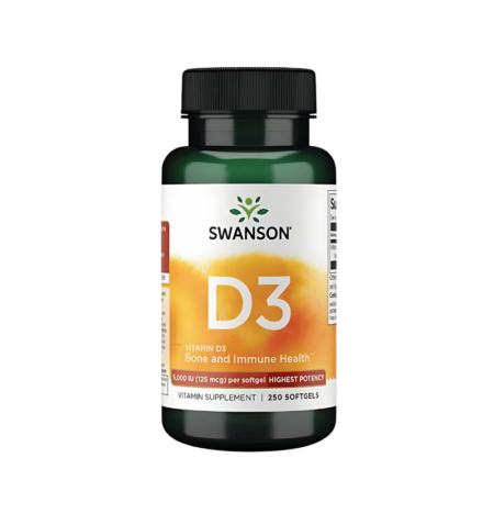 Swanson Vitamin D3 - 2000IE 250 Kapslar