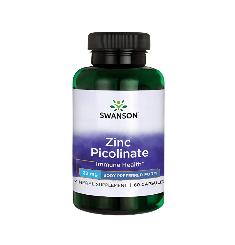 Swanson Zinc Picolinate 22mg 60 Kapslar