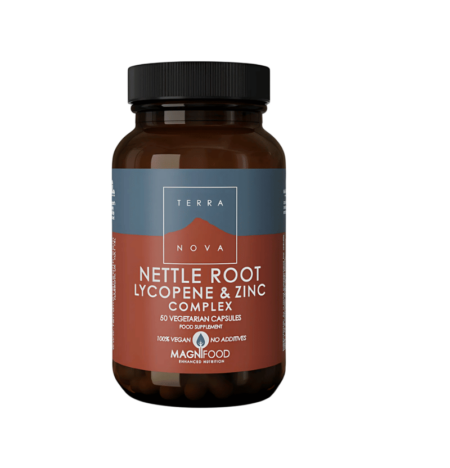 Terranova Nettle, Lycopene & Zinc Complex 50 Kapslar