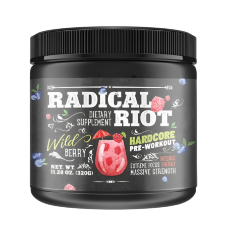 American Supps Radical Riot, Wild Berry 340g