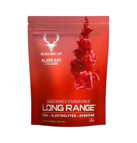 Bucked Up Long Range, Blood Raz 1600g