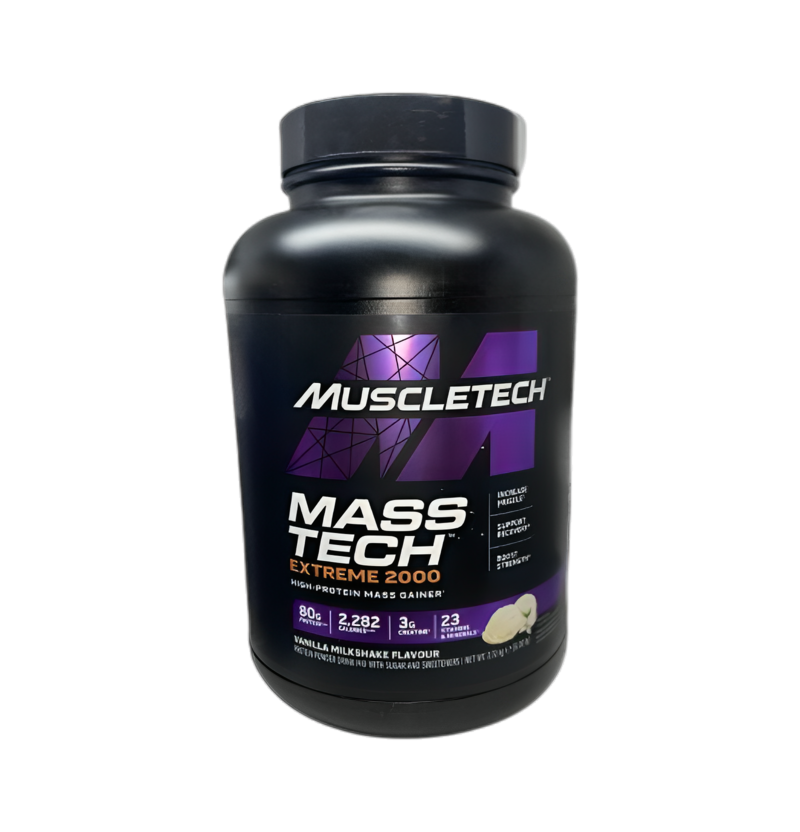 MuscleTech Mass-Tech Extreme 2000 Vanilla Milkshake 2720g
