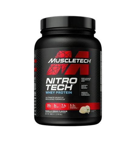 MuscleTech Nitro-Tech Vanilla Cream 908g