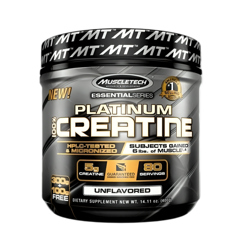 MuscleTech Platinum 100% Creatine Monohydrate 400g