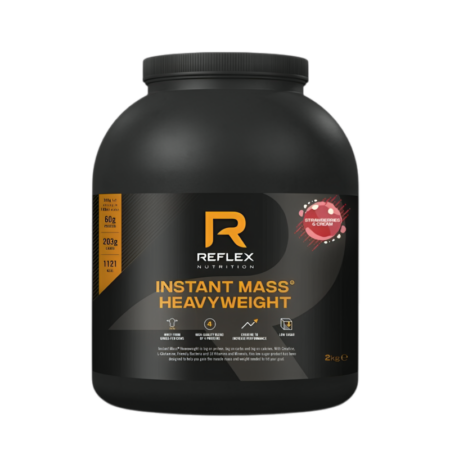 Reflex Nutrition Instant Mass Heavyweight Strawberries & Cream 2000g Pulver