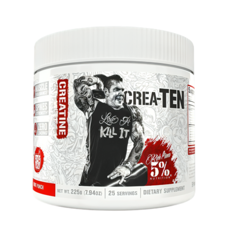 5% Nutrition Crea-TEN - Legendary Series, Fruit Punch - 225 grams