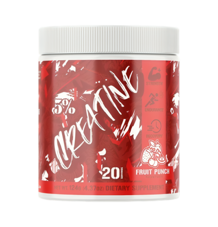 5% Nutrition Creatine - Code Red, Fruit Punch - 124 grams