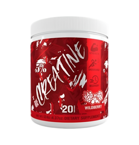 5% Nutrition Creatine - Code Red, Wildberry - 126 grams