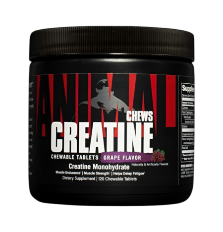 Animal Animal Creatine Chews Grape 120 Tuggtabletter