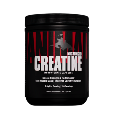Animal Micronized Creatine Monohydrate 300 Kapslar