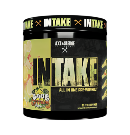 Axe & Sledge Intake All in One Pre-Workout Sour Citrus Punch 440g