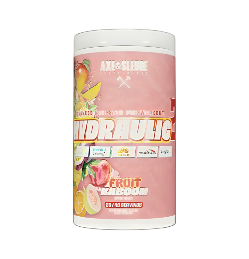 Axe & Sledge Hydraulic V2 Non-Stim Pre-Workout Fruit Kaboom 452g