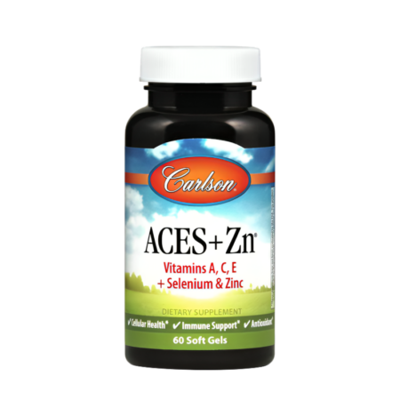 Carlson Labs ACES + Zn 60 Mjuka gelkapslar