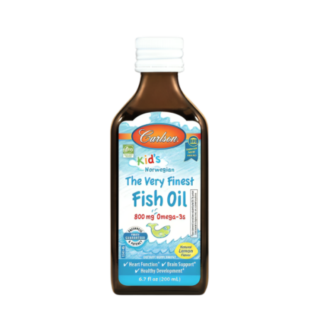 Carlson Labs Kid's The Very Finest Fish Oil 800mg Lemon 200ml