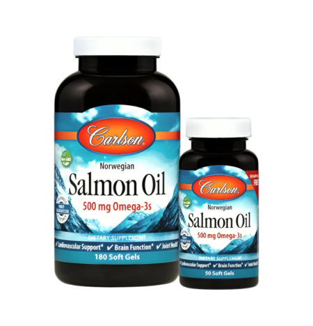 Carlson Labs Norwegian Salmon Oil 180 + 50 Mjuka gelékapslar