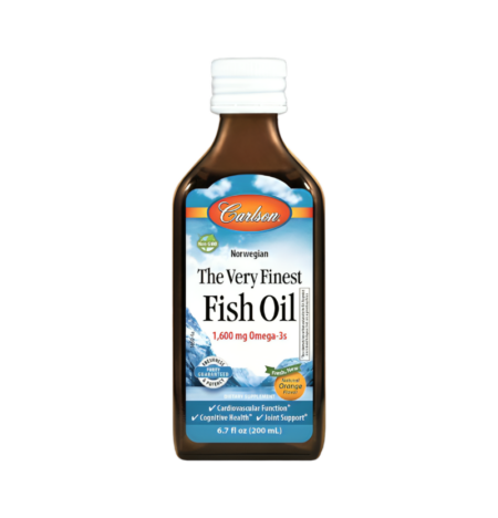 Carlson Labs The Very Finest Fish Oil, Natural Lemon 200ml