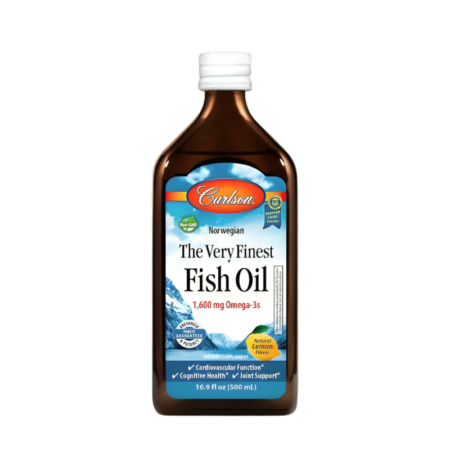 Carlson Labs The Very Finest Fish Oil, Natural Lemon 500ml