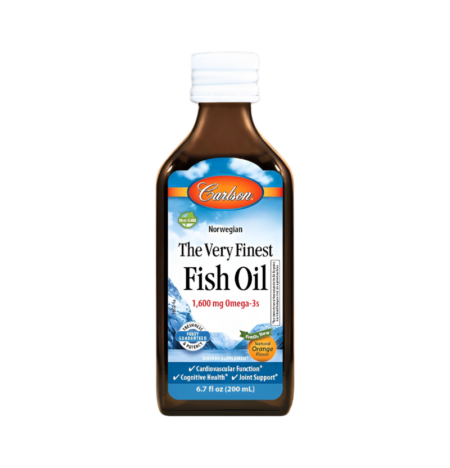 Carlson Labs The Very Finest Fish Oil, Natural Orange 200ml
