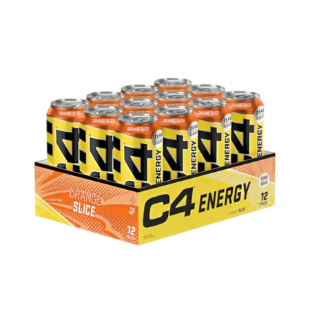 Cellucor C4 Explosive Energy Drink, Orange Slice 12 x 500ml