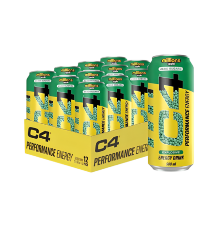 Cellucor C4 Performance Energy, Millions Apple 12 x 500ml