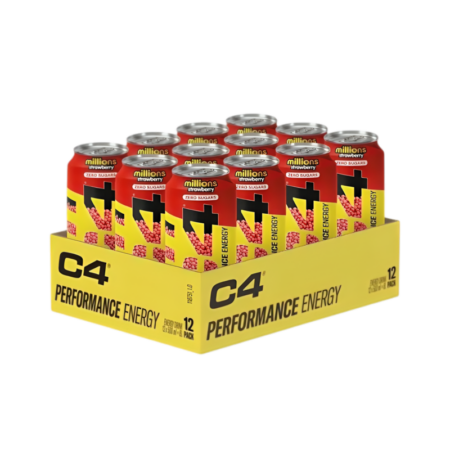 Cellucor C4 Performance Energy Millions Strawberry 12 x 500ml