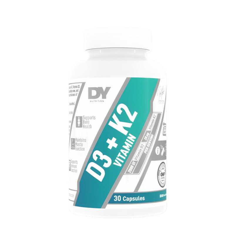 Dorian Yates D3 + K2 Vitamin 30 Kapslar