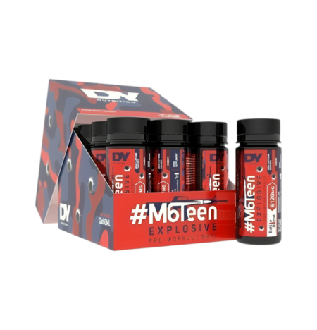 Dorian Yates #M6Teen Explosive Pre-Workout Shot Cherry 12x60ml Shots