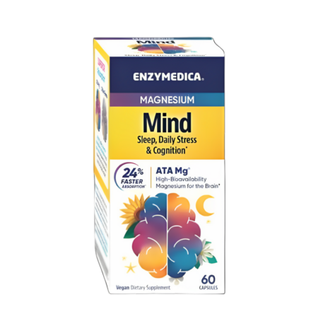 Enzymedica Magnesium Mind 60 Kapslar