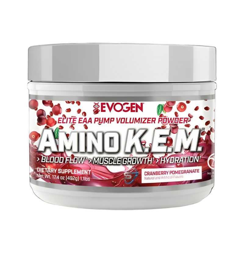Evogen Amino K.E.M. EAA, Cranberry Pomegranate 492g