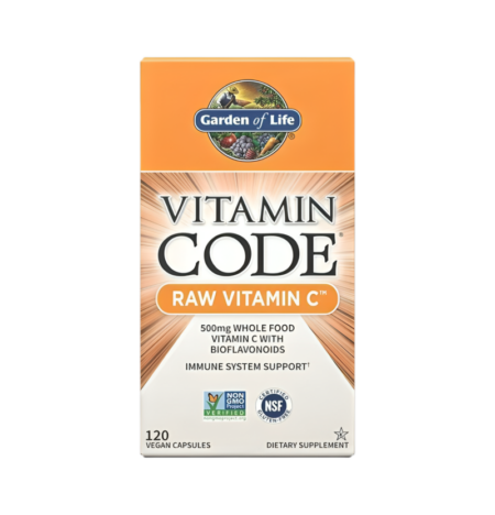 Garden of Life Vitamin Code Raw Vitamin C 120 Veganska Kapslar