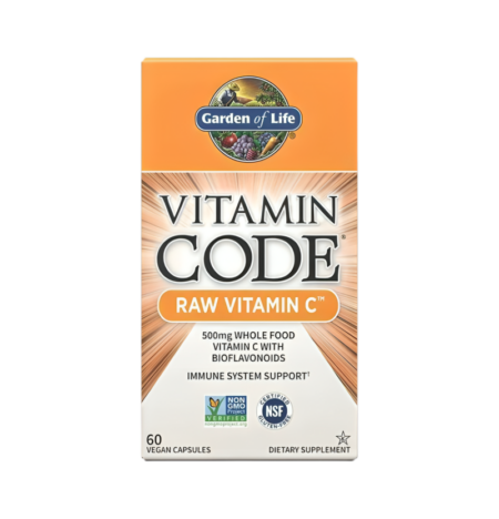 Garden of Life Vitamin Code Raw Vitamin C 60 Veganska Kapslar