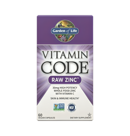 Garden of Life Vitamin Code Raw Zinc 60 Kapslar