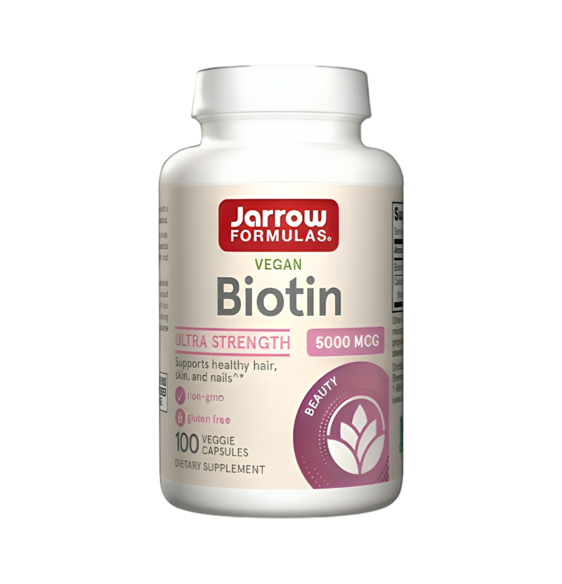 Jarrow Formulas Biotin 5000µg 100 Kapslar
