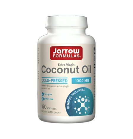Jarrow Formulas Coconut Oil Extra Virgin 1000mg 120 Mjukgelkapslar