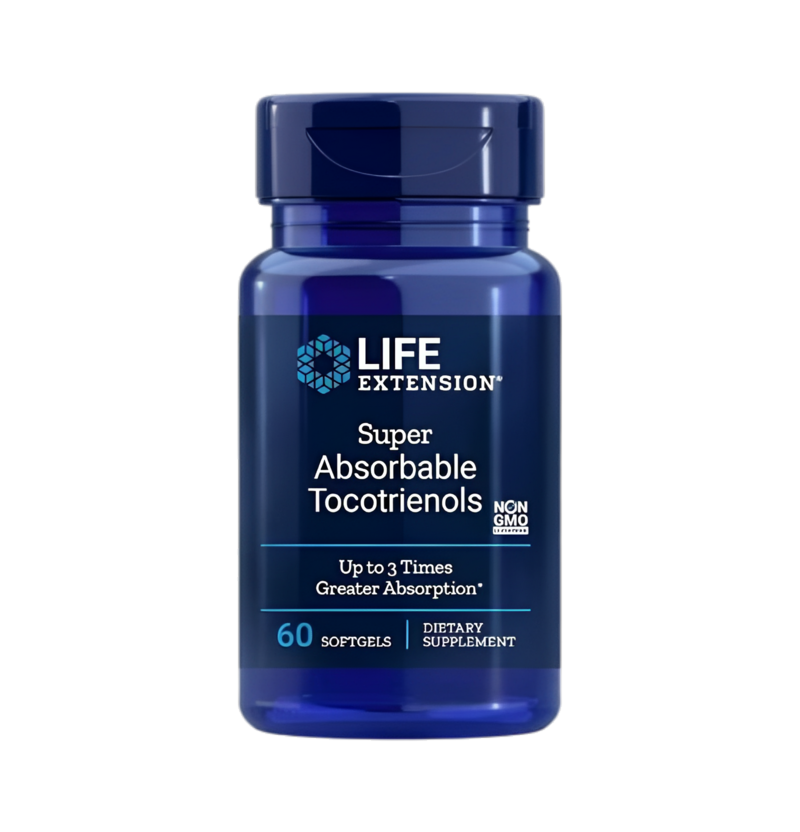 Life Extension Super Absorbable Tocotrienols 60 Mjukgelkapslar